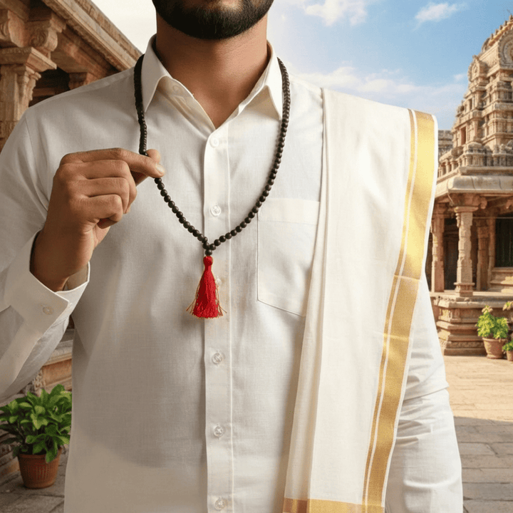 Original Karungali Maala 6mm-Positive Vibes & Divine Energy — attracts good fortune, confidence, and spiritual grace