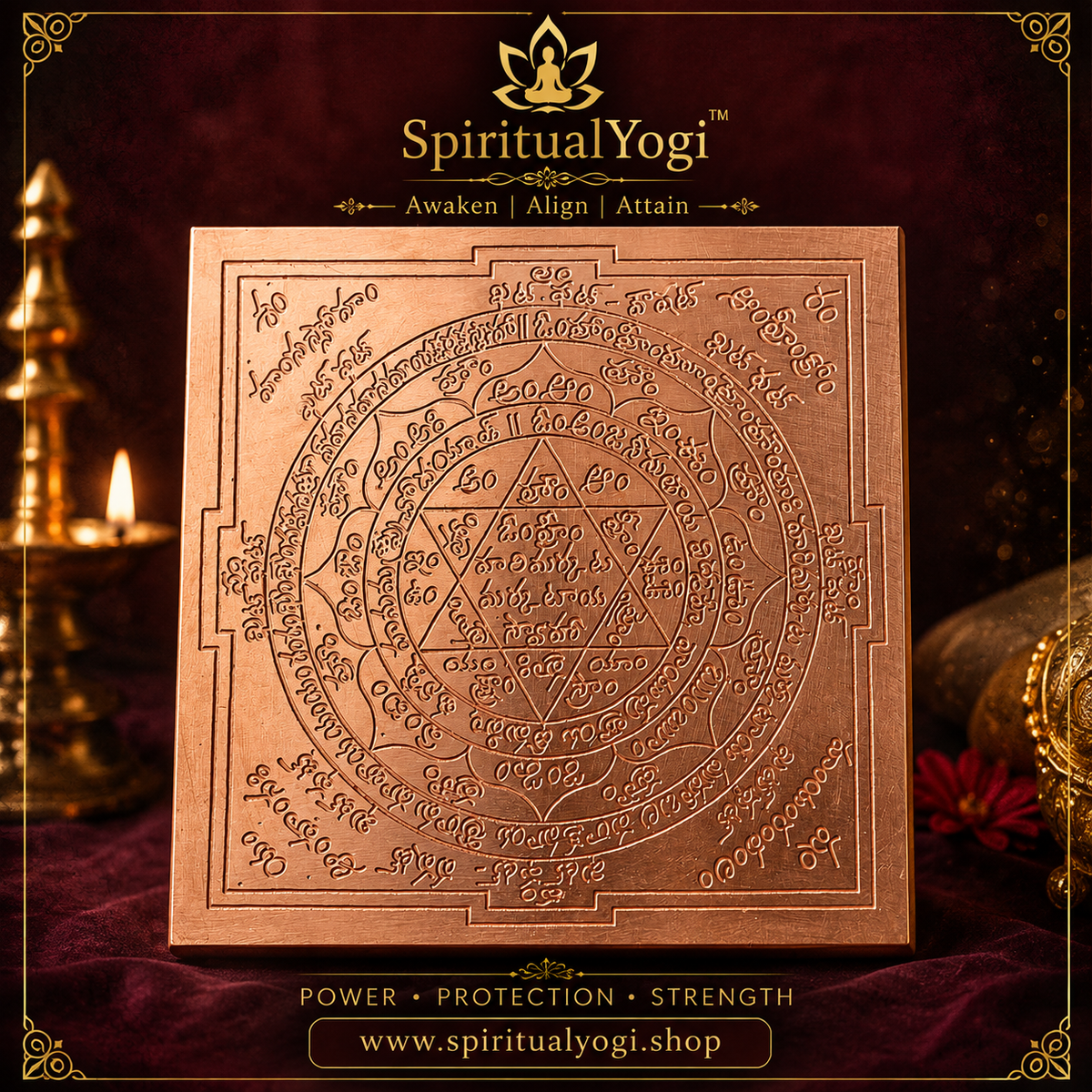 Sacred Hanuman Yantra for Power, Protection & Strength, Divine Shield for Courage, Success, and Positivity