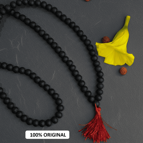 Original Karungali Maala 6mm-Positive Vibes & Divine Energy — attracts good fortune, confidence, and spiritual grace
